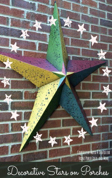 metal stars on a house|metal stars on porches.